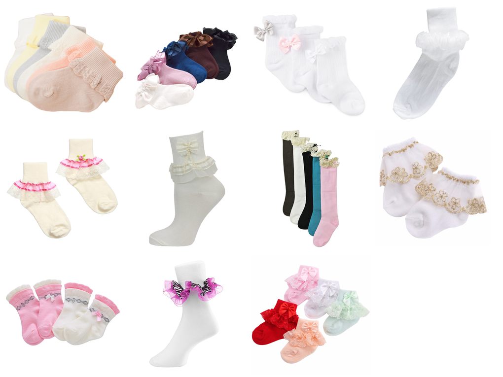 girls ruffle socks